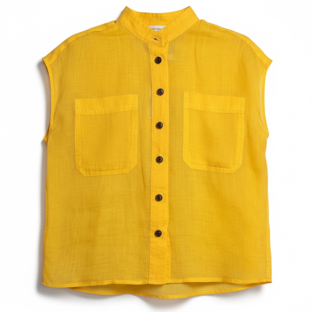 Banana Republic Sheer Sleeveless Top | Size Small